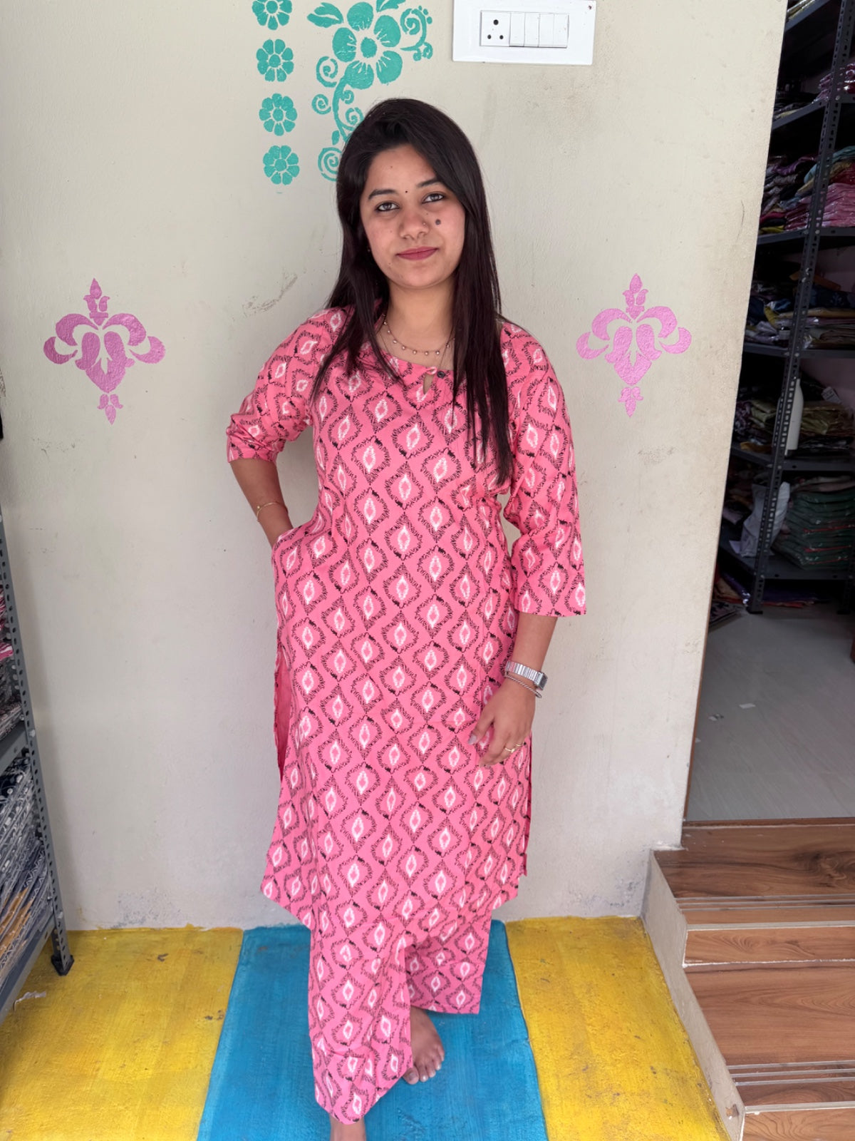 Cotton Capsule Kurti - PK209