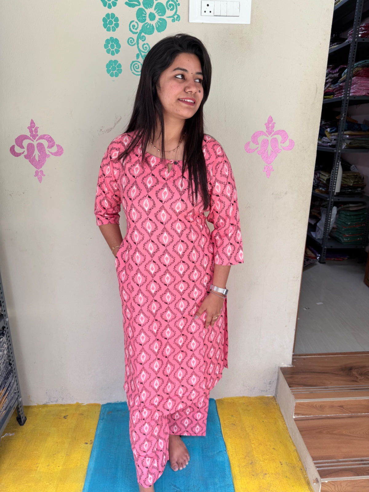 Cotton Capsule Kurti - PK209