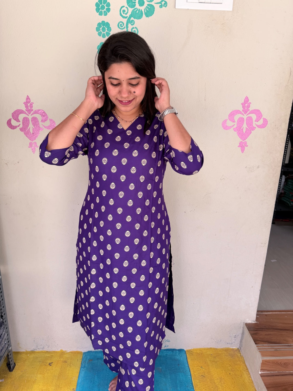Cotton Capsule Kurti - PK208