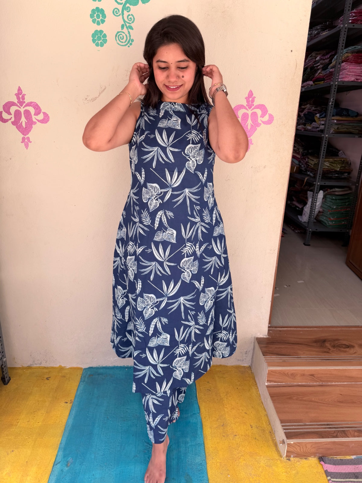 Cotton Kurti  VP34  (Sleeve Attached Inside)