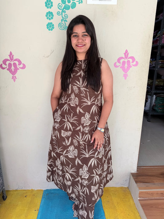 Cotton Kurti  VP33  (Sleeve Attached Inside)