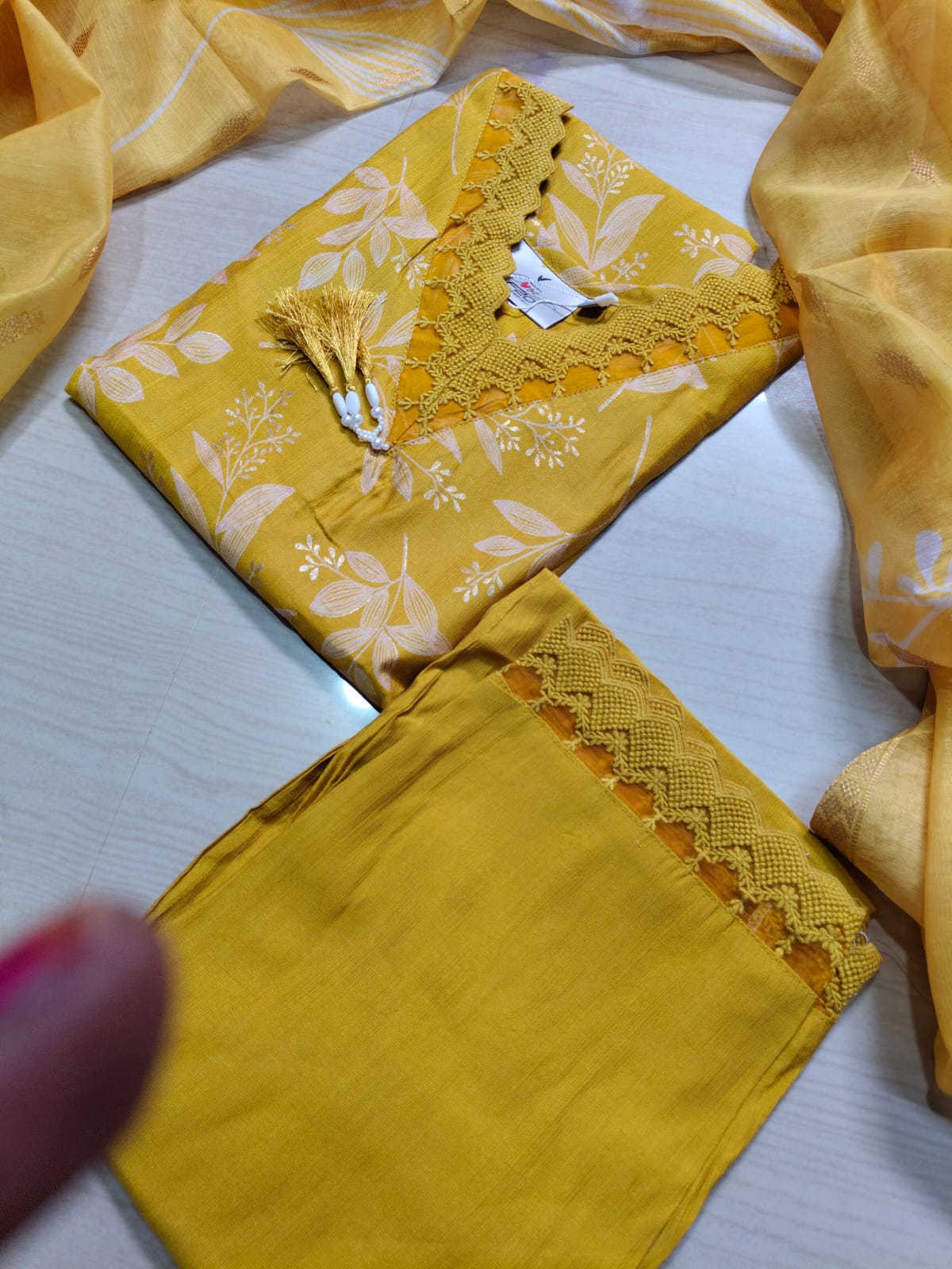 Premium Shiny Vetican Silk Kurti - SVK9