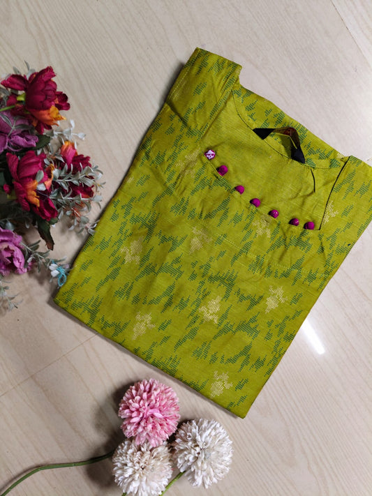 Shiny Silk Kurti SSK20