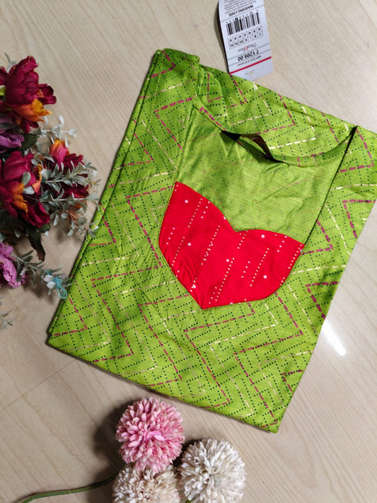 Shiny Silk Kurti SSK18