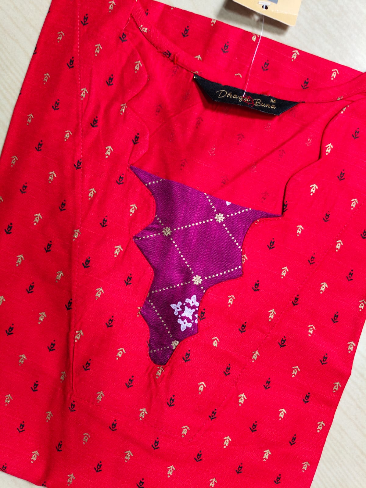 Shiny Silk Kurti SSK17