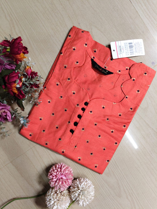 Shiny Silk Kurti SSK16