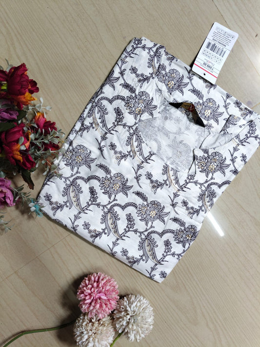 Shiny Silk Kurti SSK15