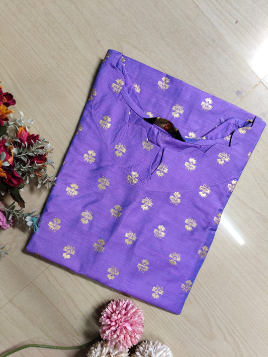 Shiny Silk Kurti SSK13