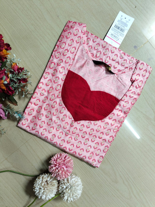 Shiny Silk Kurti SSK12