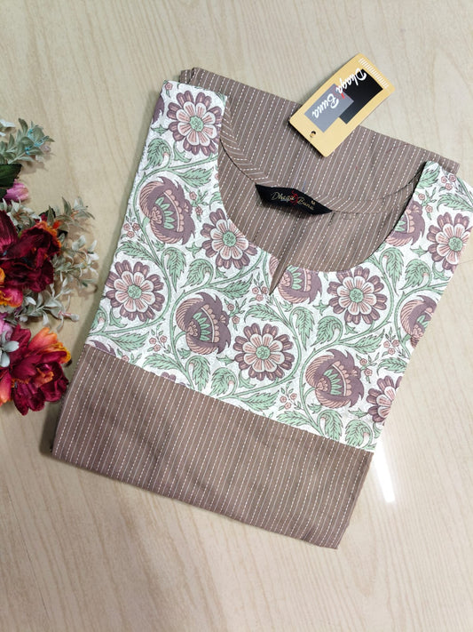 Cotton Kurti  CK103