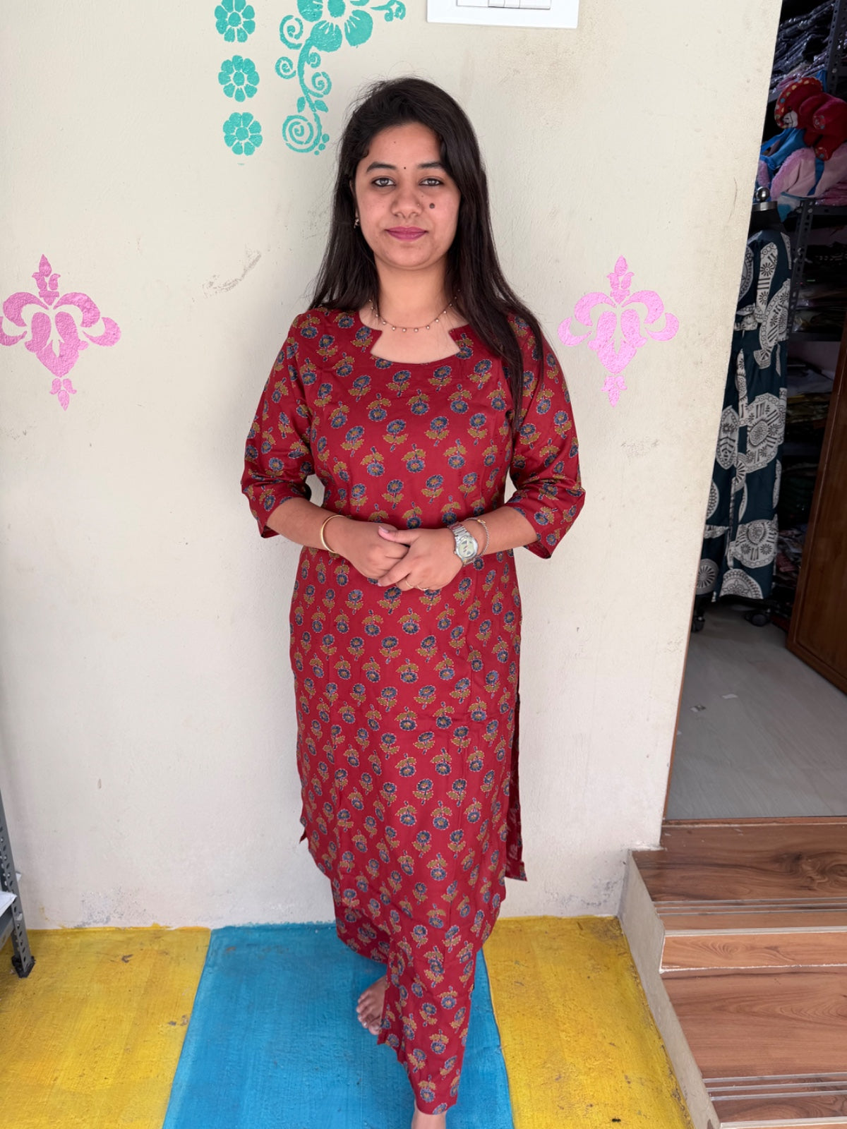 Cotton Capsule Kurti - PK235
