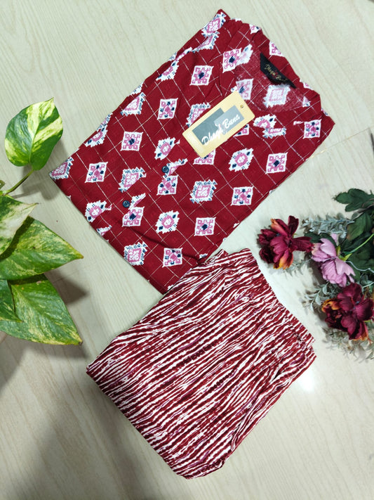 Cotton Capsule Kurti - PK216
