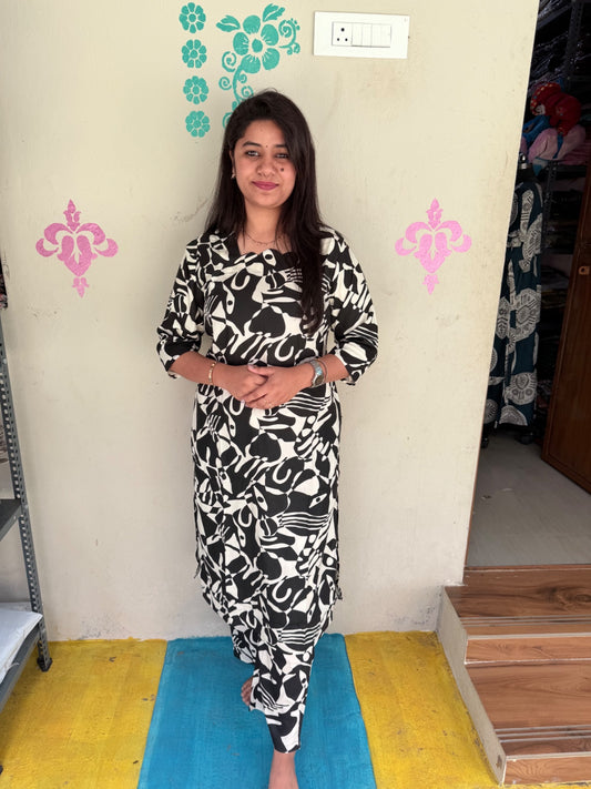 Cotton Capsule Kurti - PK253