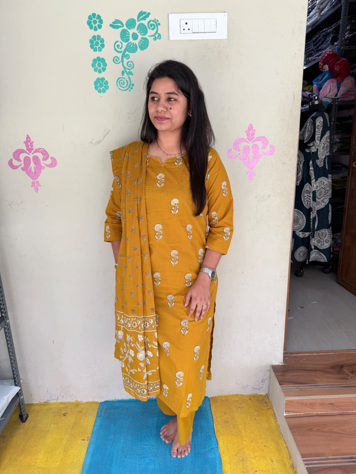 Budgeted Cotton 3 Piece Set - BC113