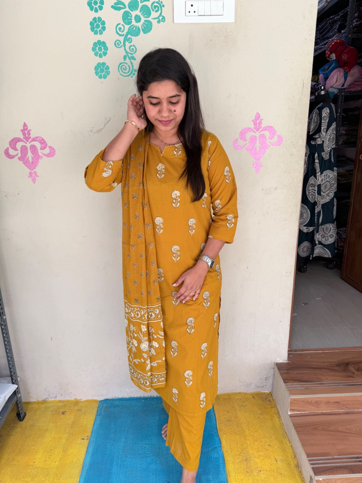 Budgeted Cotton 3 Piece Set - BC113