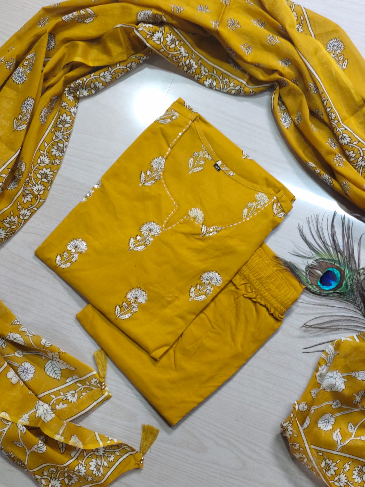 Budgeted Cotton 3 Piece Set - BC113