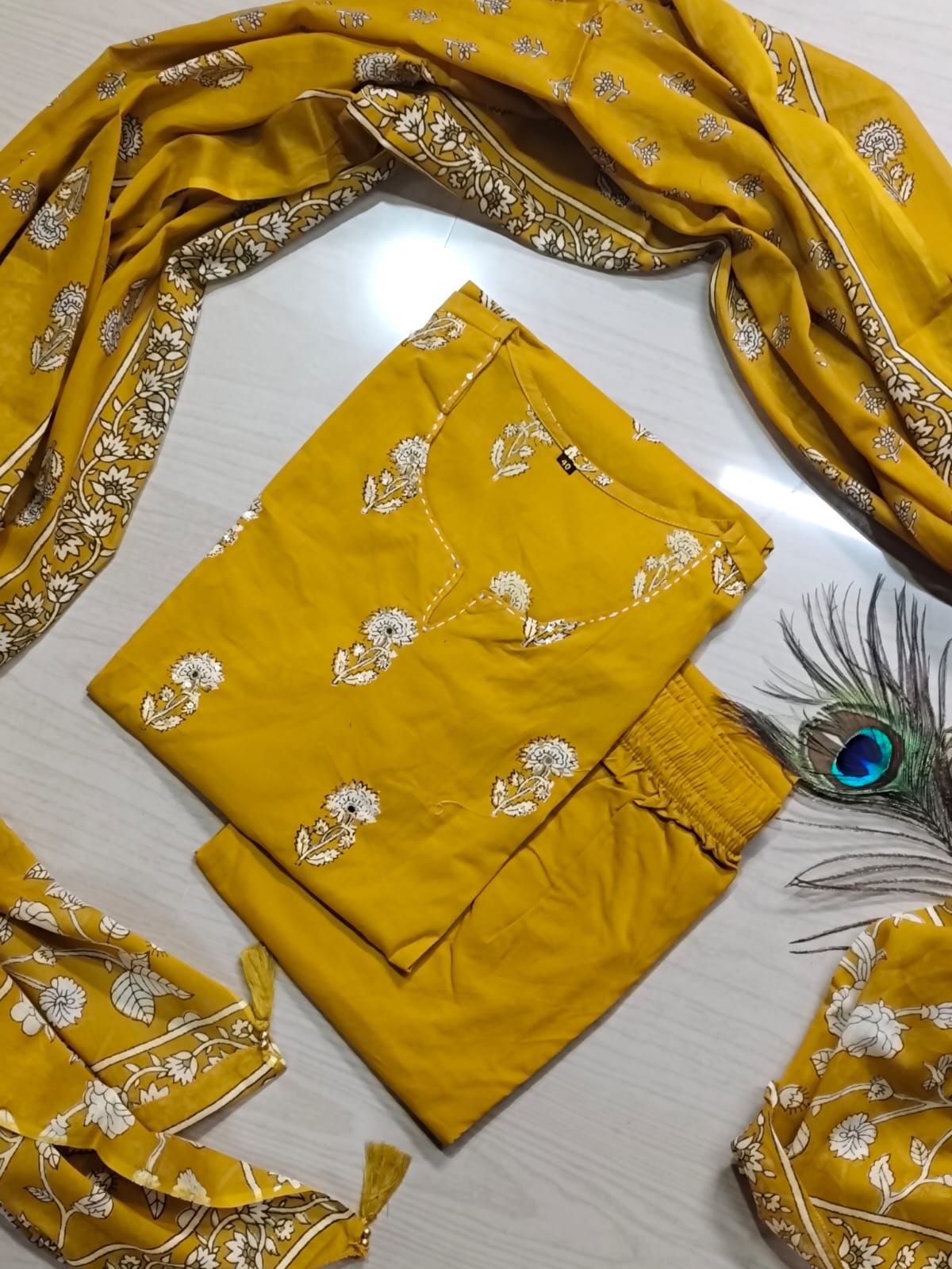 Budgeted Cotton 3 Piece Set - BC113