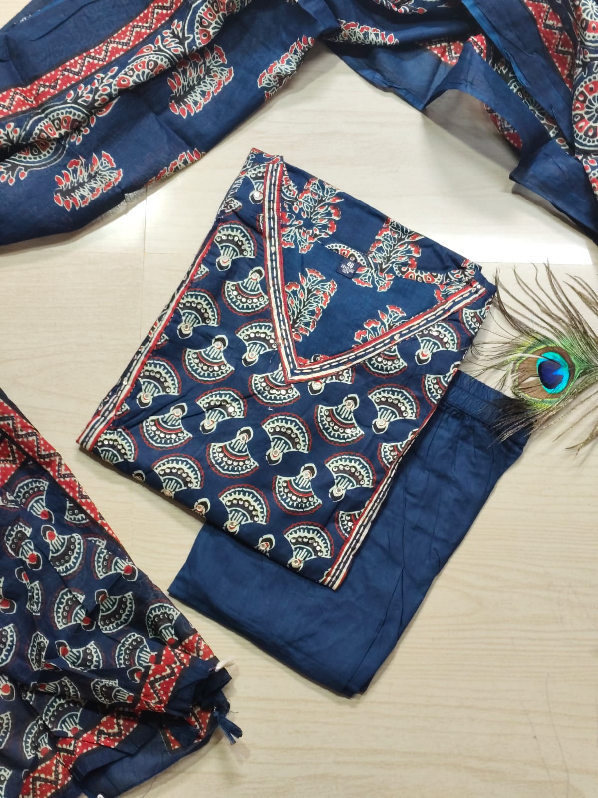 Budgeted Cotton 3 Piece Set - BC112