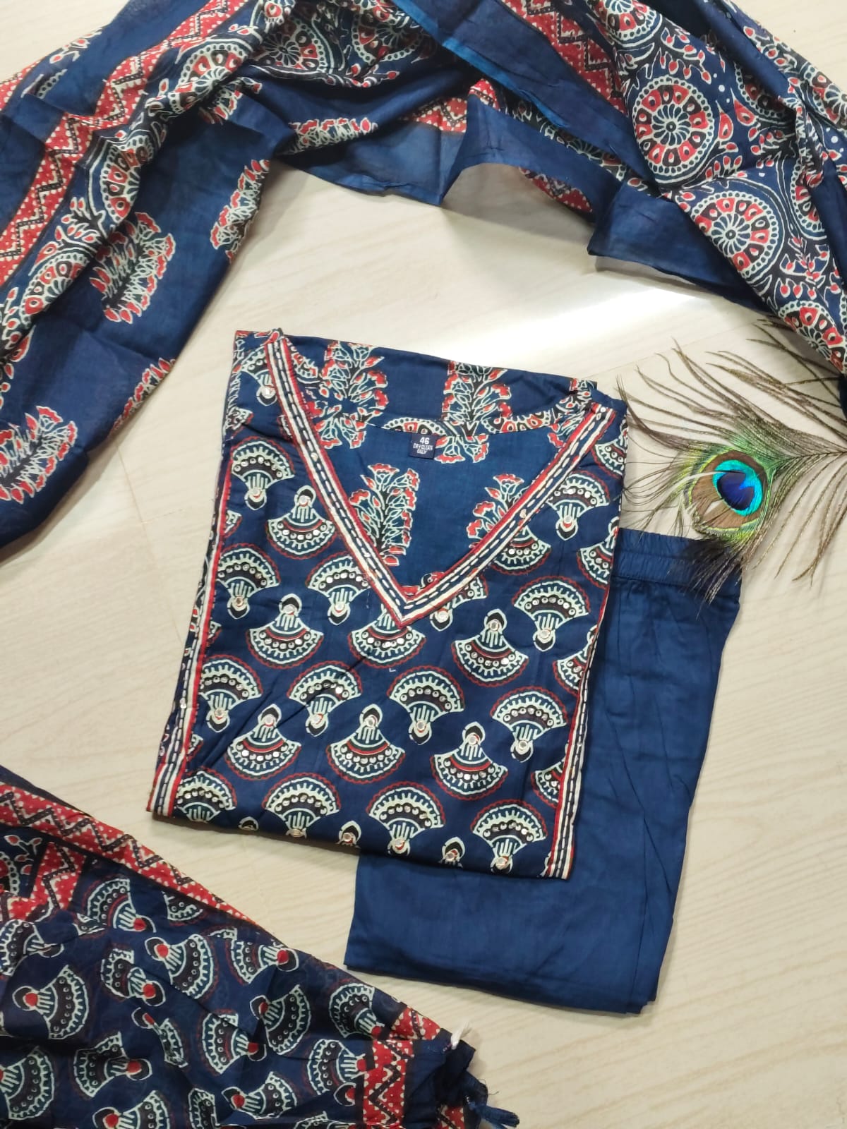 Budgeted Cotton 3 Piece Set - BC112