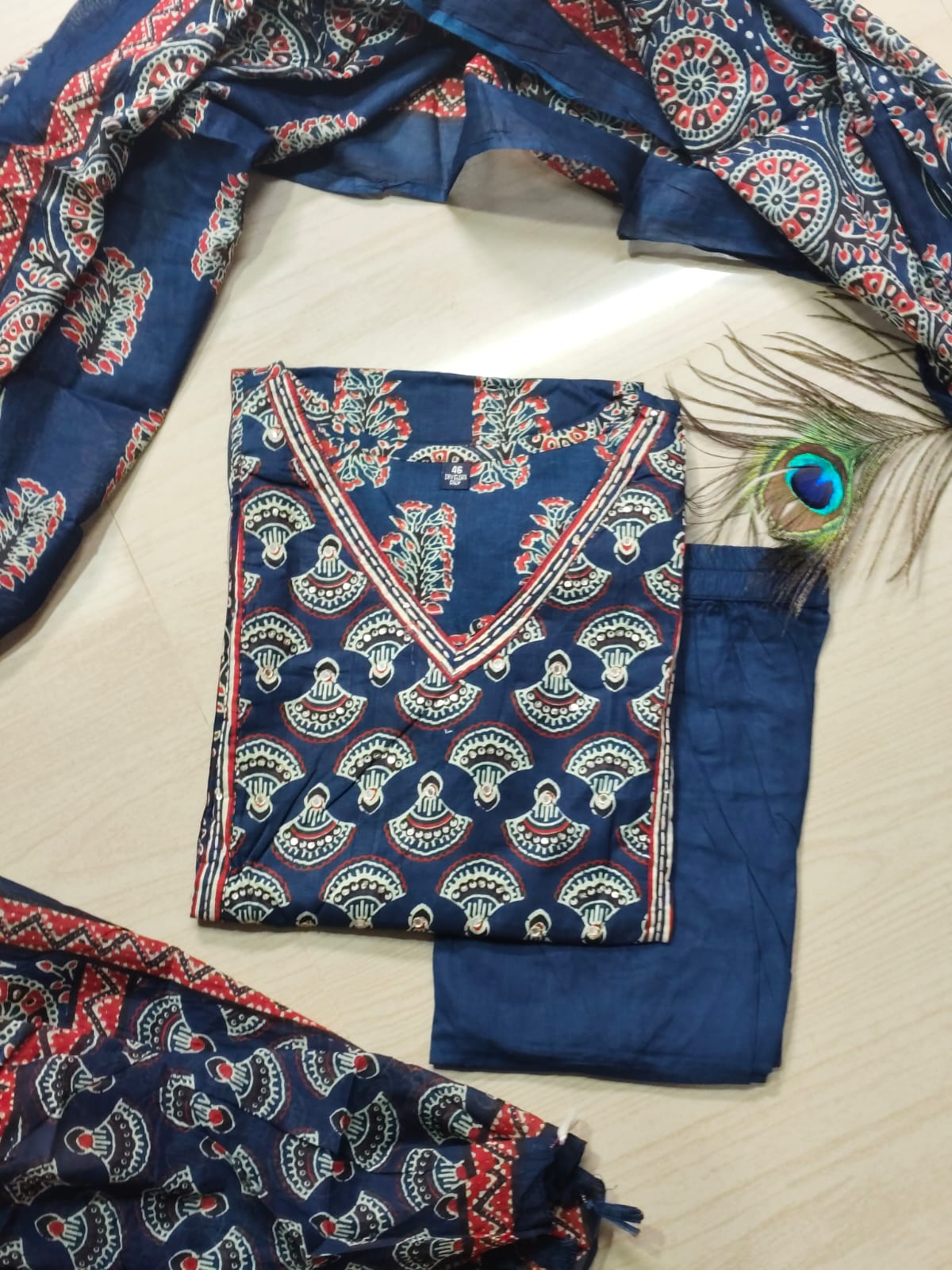 Budgeted Cotton 3 Piece Set - BC112