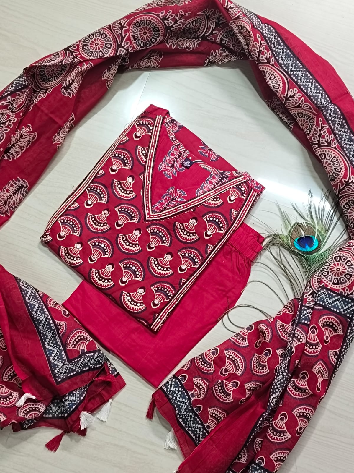 Budgeted Cotton 3 Piece Set - BC119