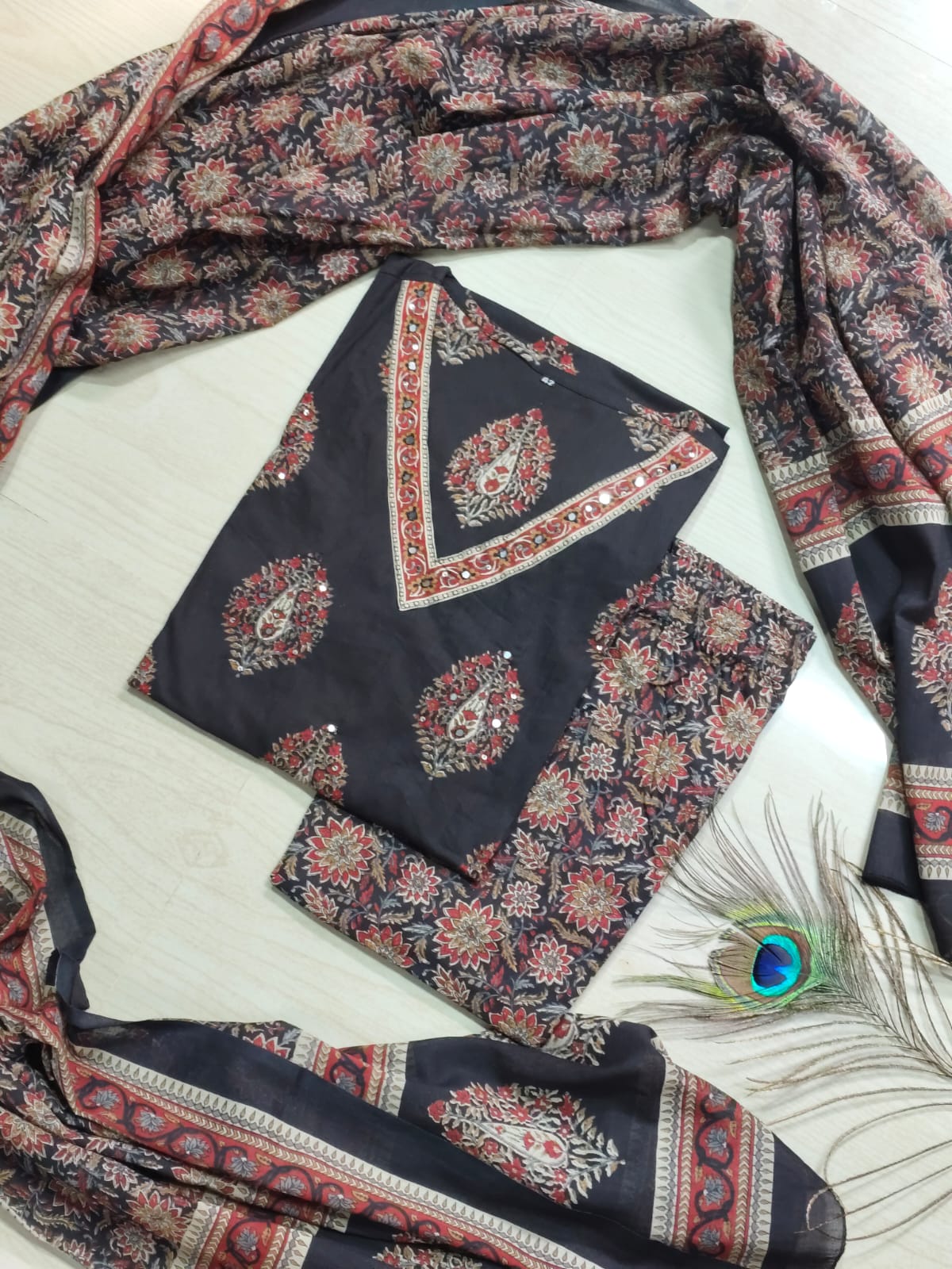 Budgeted Cotton 3 Piece Set - BC123