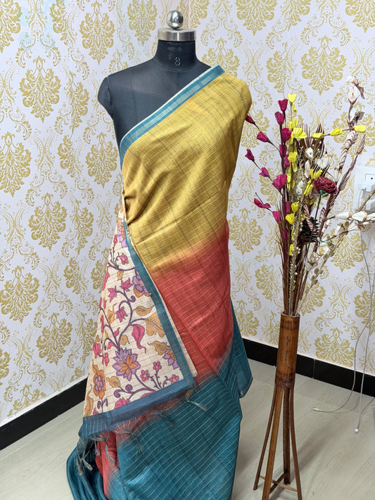 Semi tussar silk S10