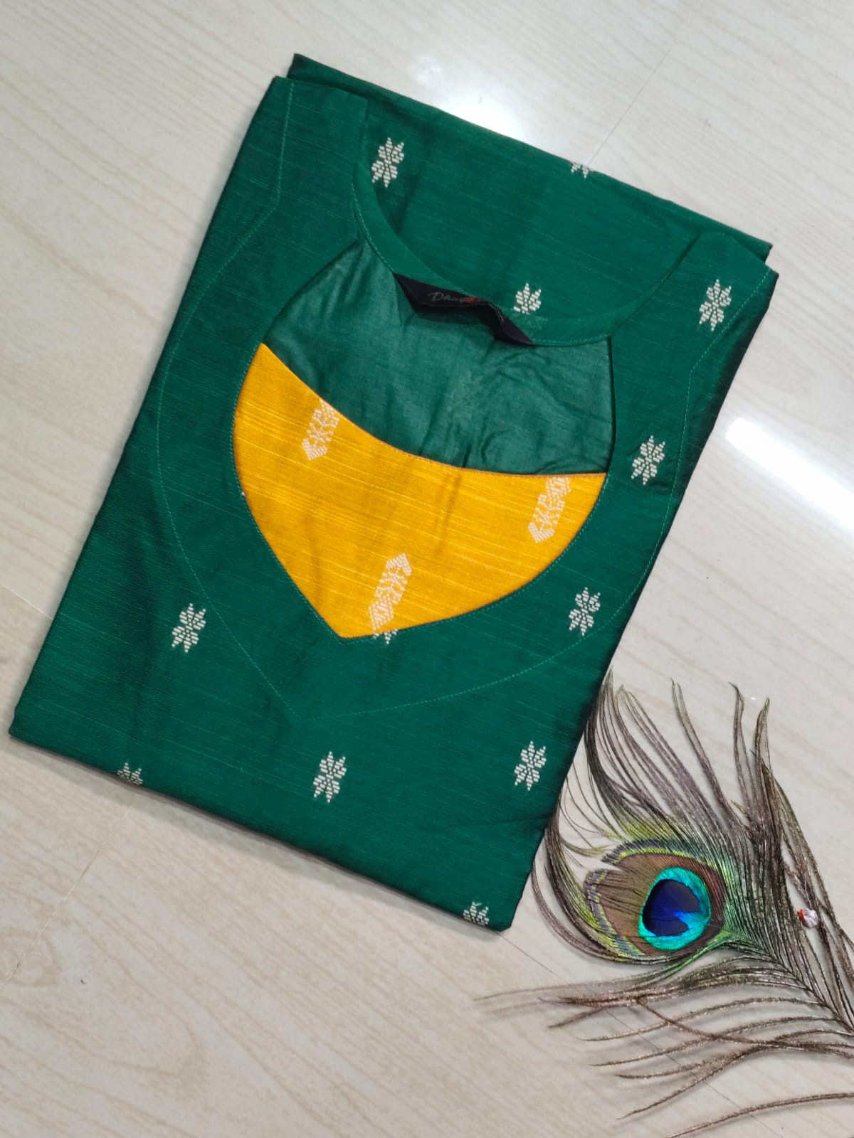 Shiny Silk Kurti SSK32