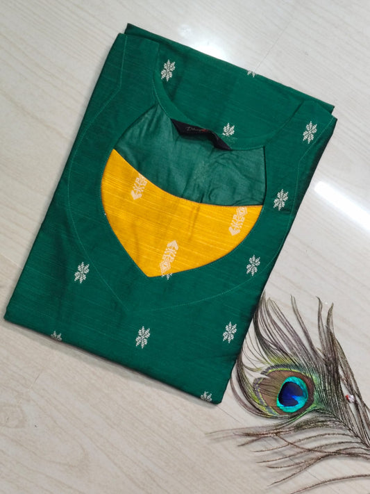 Shiny Silk Kurti SSK32
