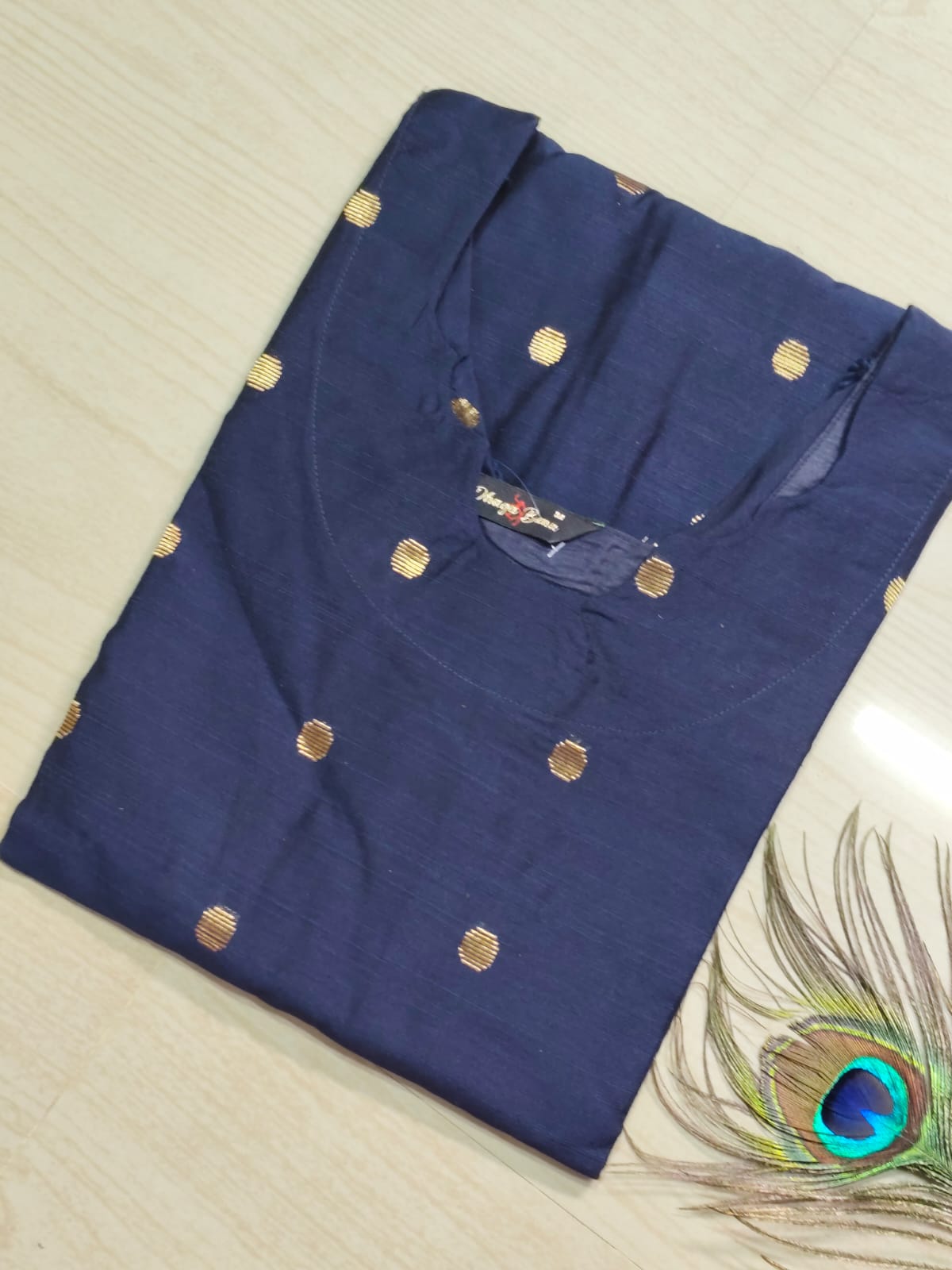 Shiny Silk Kurti SSK33