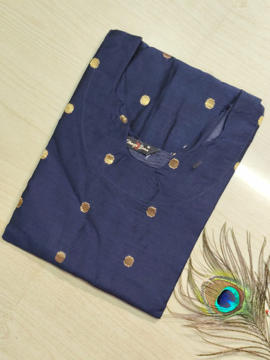Shiny Silk Kurti SSK33