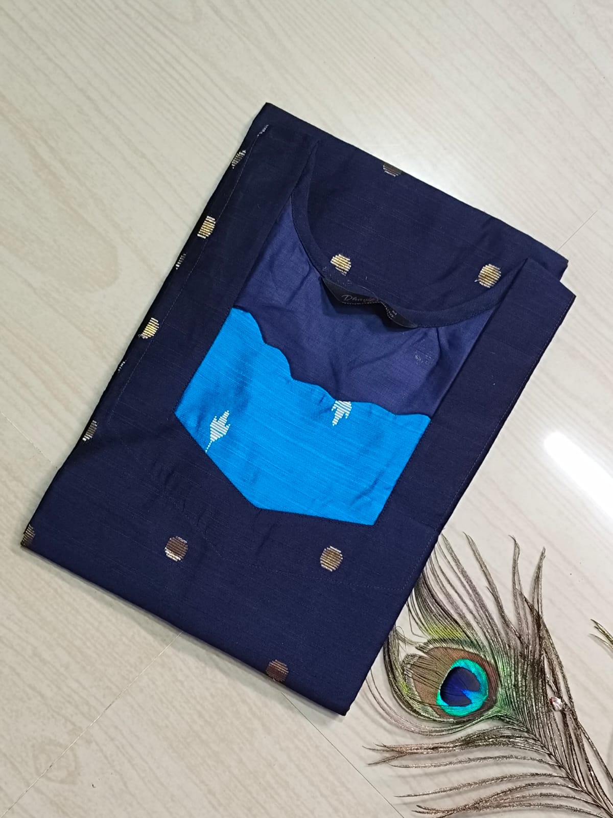 Shiny Silk Kurti SSK36