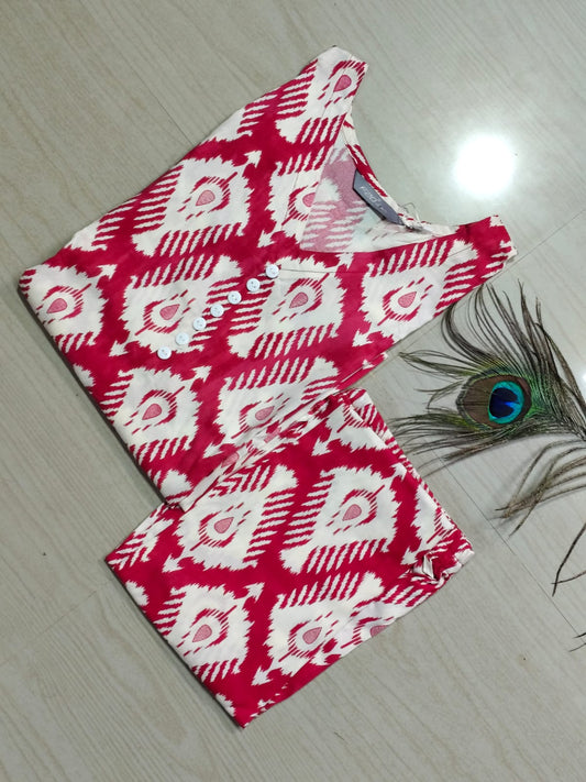 Cotton Capsule Kurti - PK257