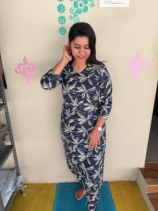 Cotton Capsule Kurti - PK256