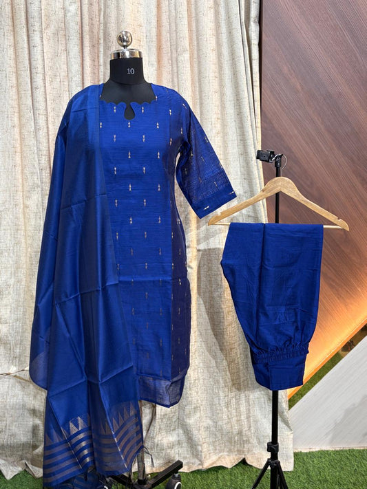 Raw Silk Kurti SET  - CSK65