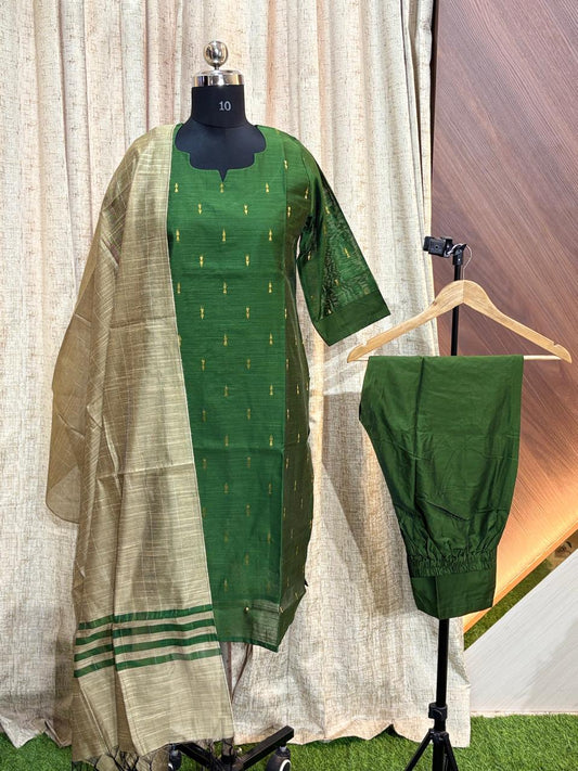 Raw Silk Kurti SET  - CSK70