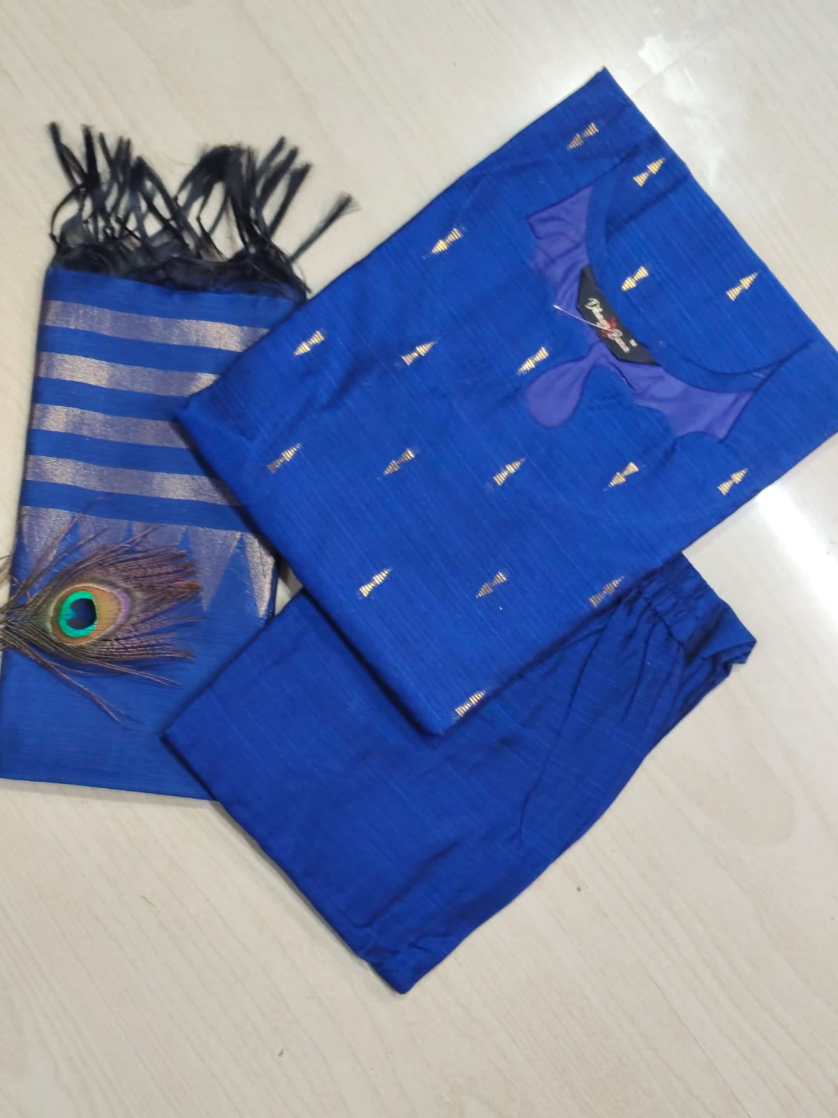 Raw Silk Kurti SET  - CSK65