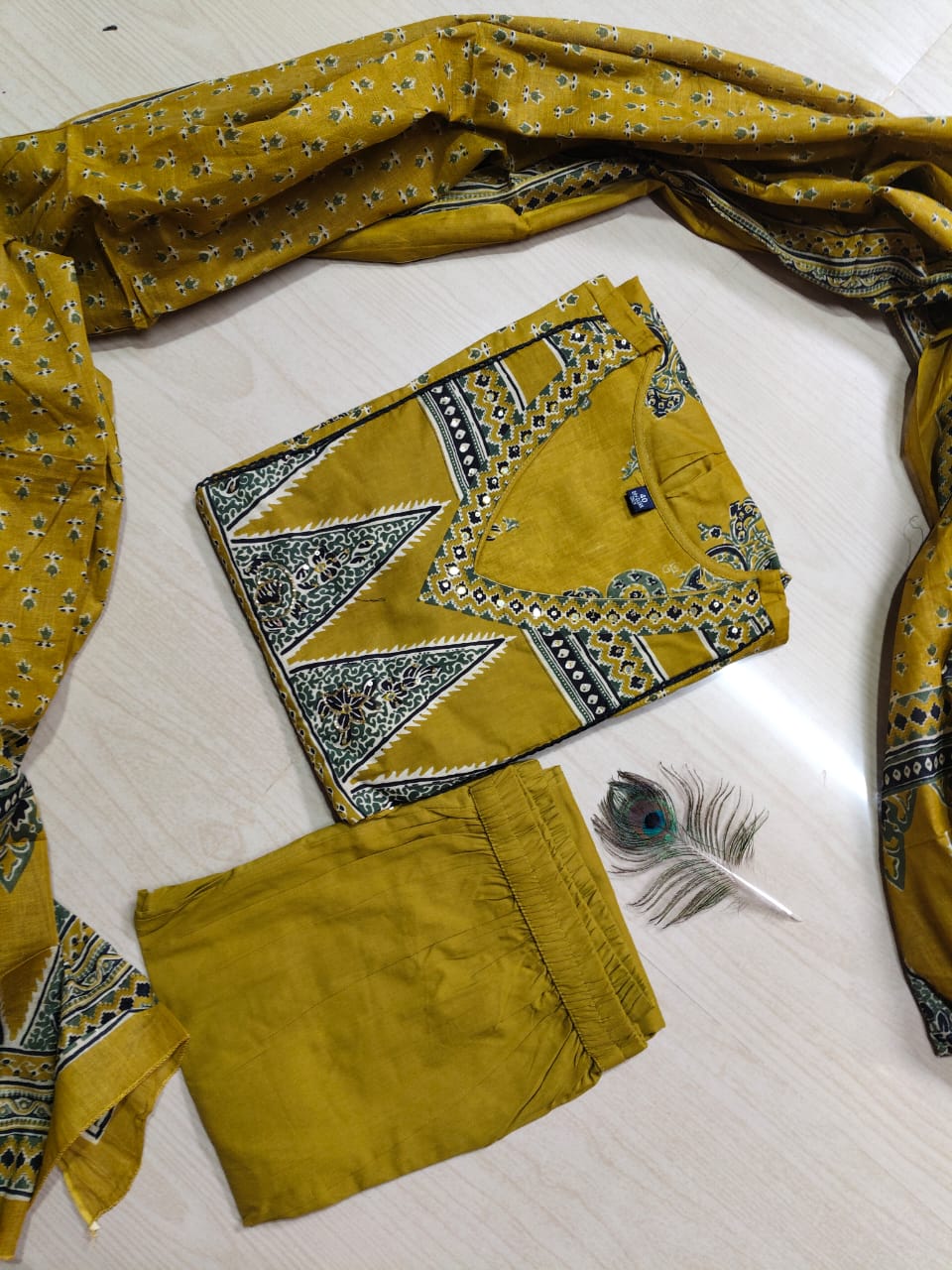 Cotton Floral Anarkali - CA38