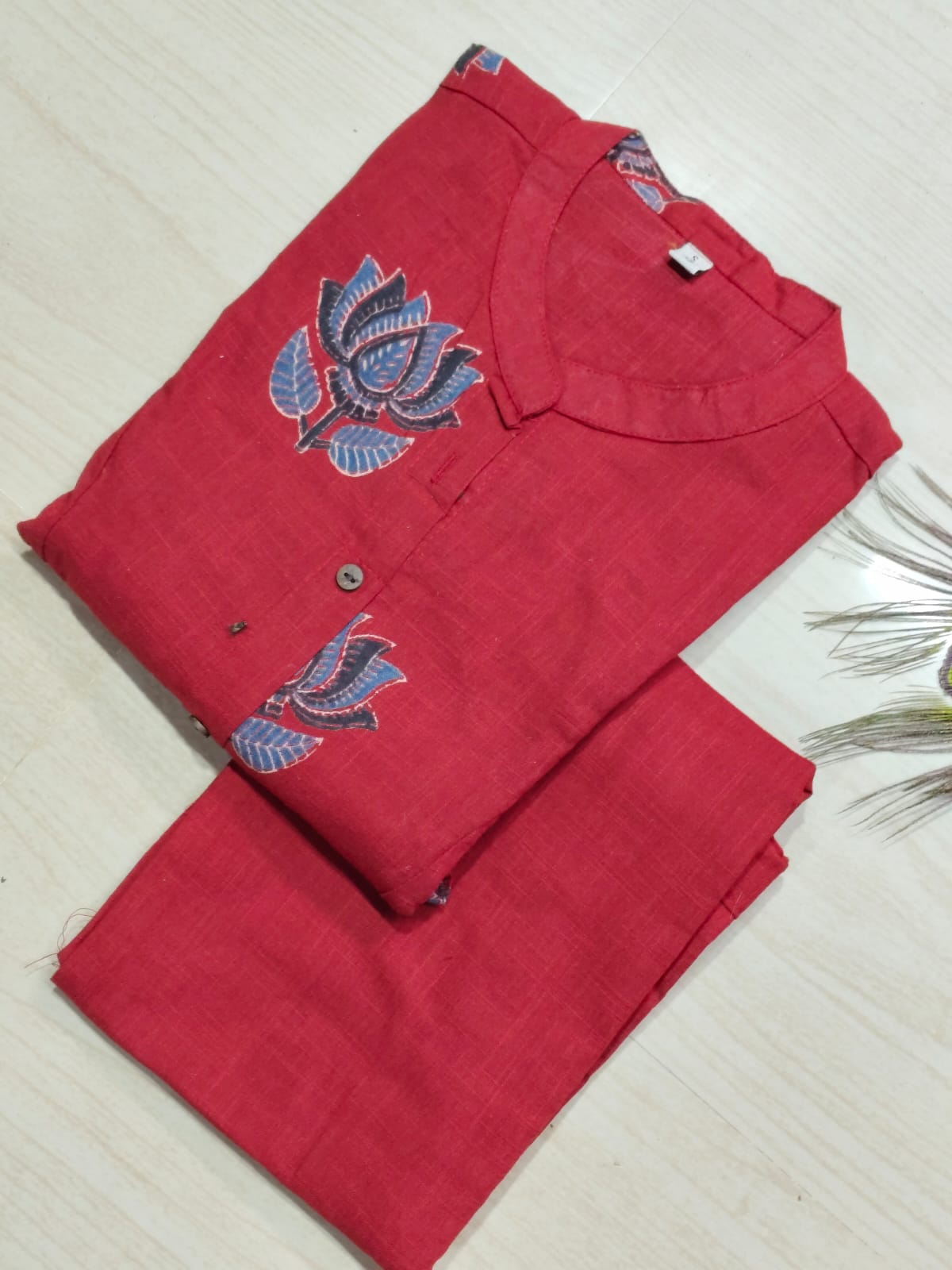 A-Line Cotton Kurti  AL345