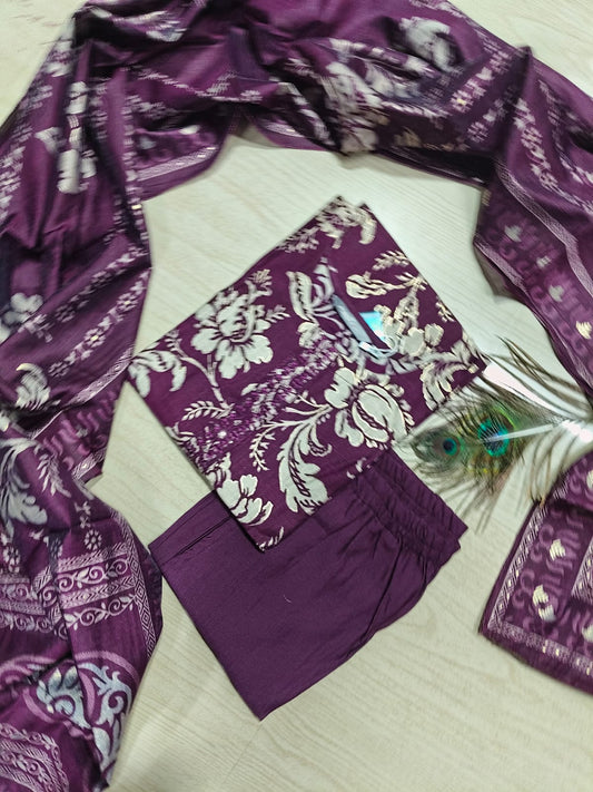 Premium Shiny Vetican Silk Kurti - SVK41