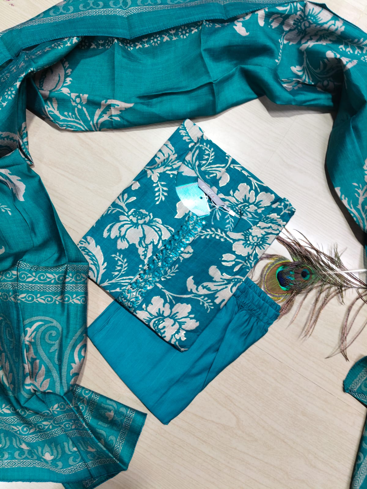 Premium Shiny Vetican Silk Kurti - SVK44