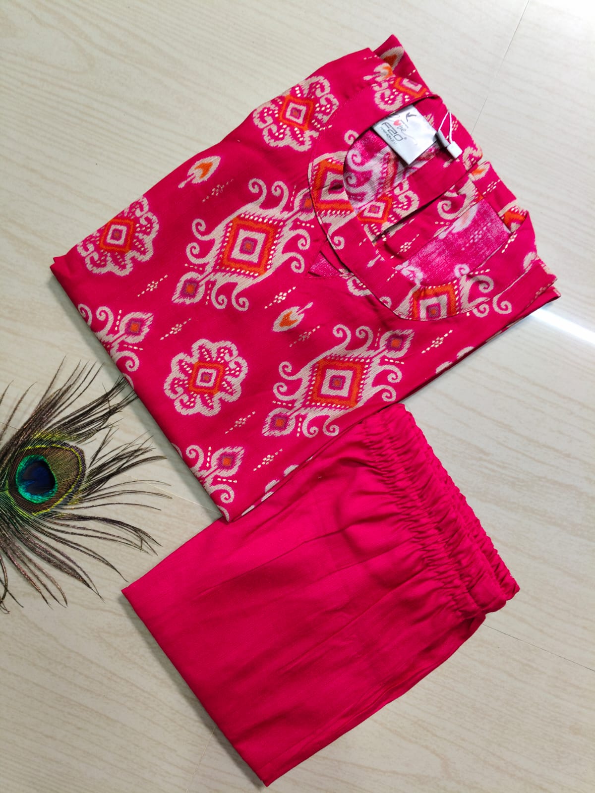 Cotton Kurti  VP35 (Sleeve Attached Inside)