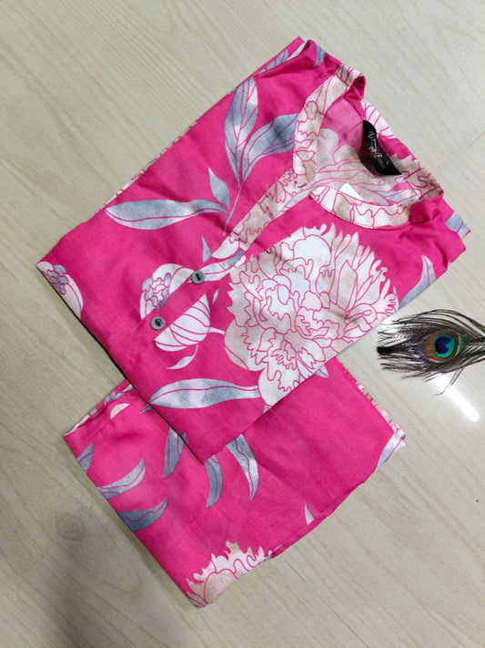 Cotton Capsule Kurti - PK272