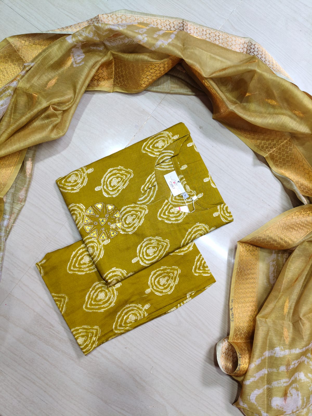 Premium Shiny Vetican Silk Kurti - SVK47