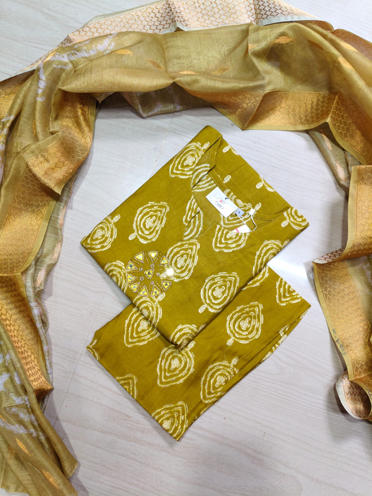 Premium Shiny Vetican Silk Kurti - SVK47