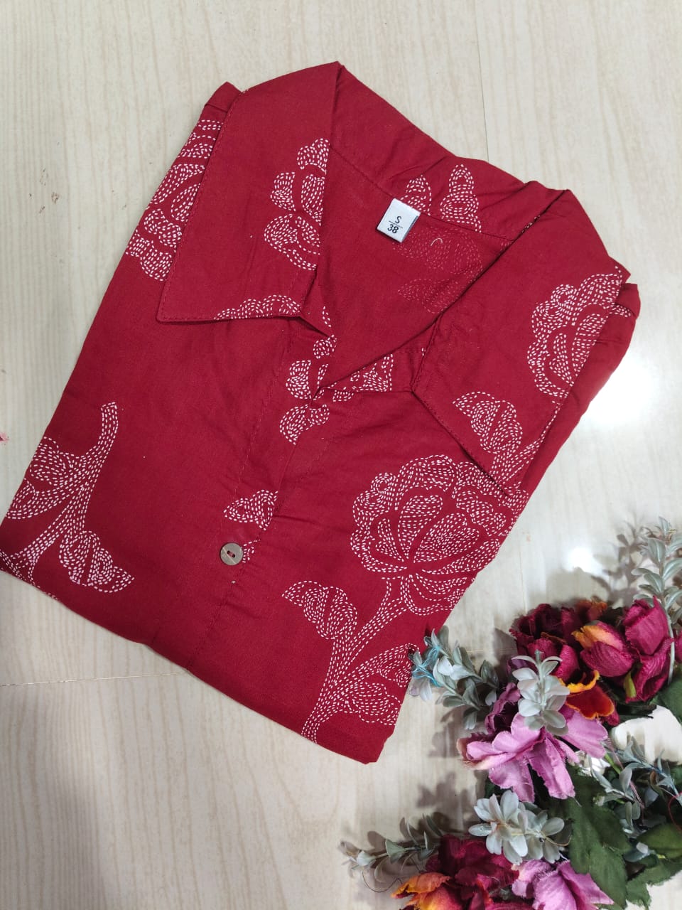 Cotton collar neck Frock  CCF01