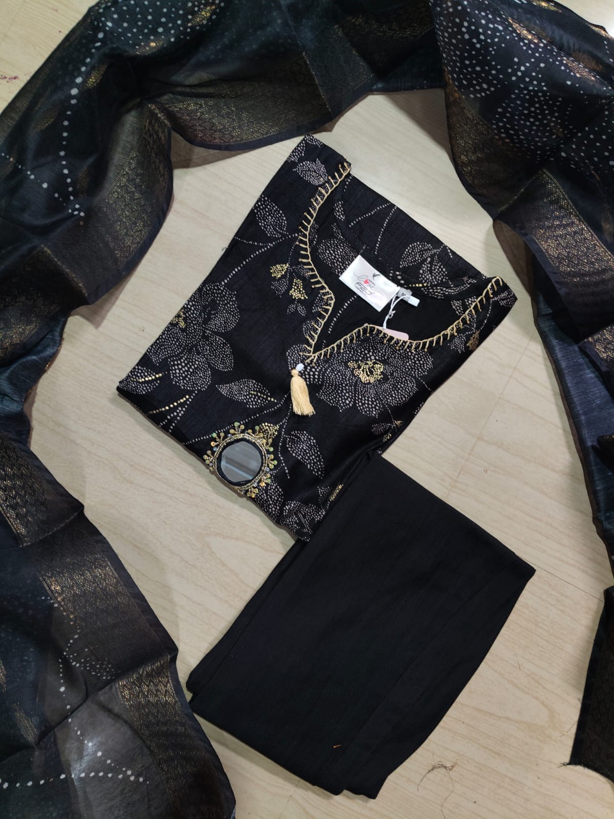 Premium Shiny Vetican Silk Kurti - SVK50