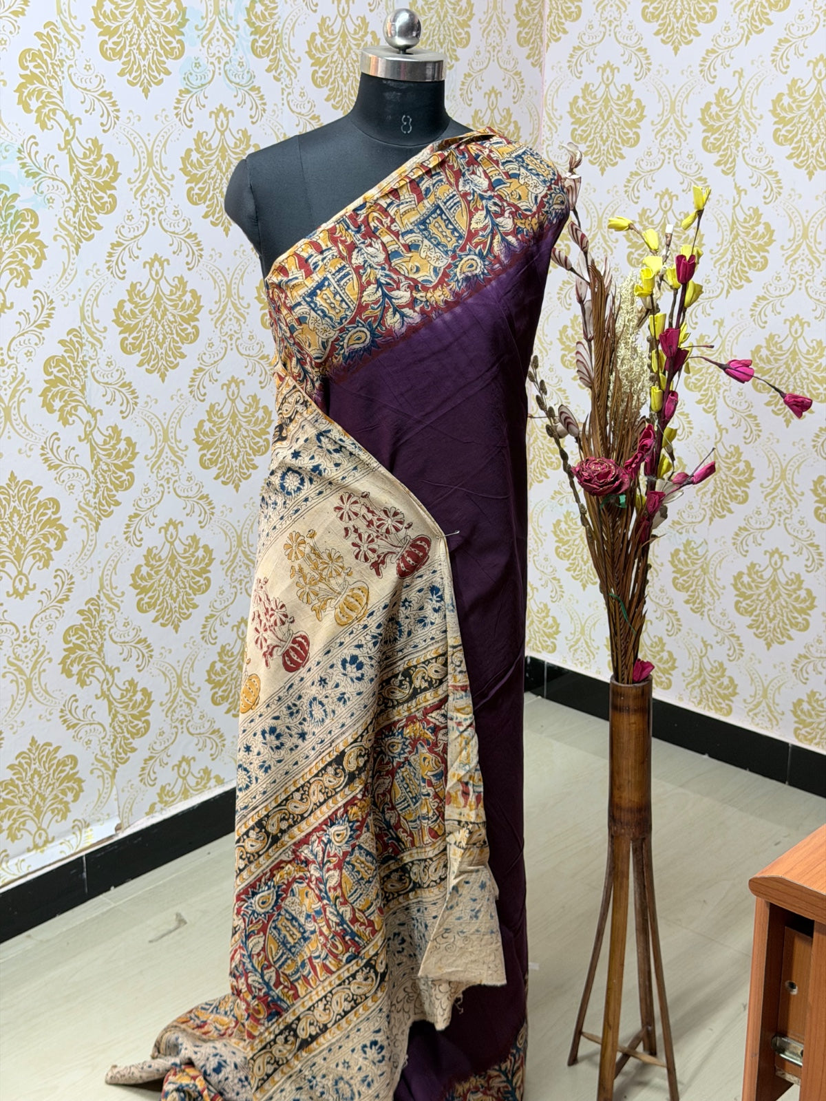 Kalamkari cottn Dyeing  S22
