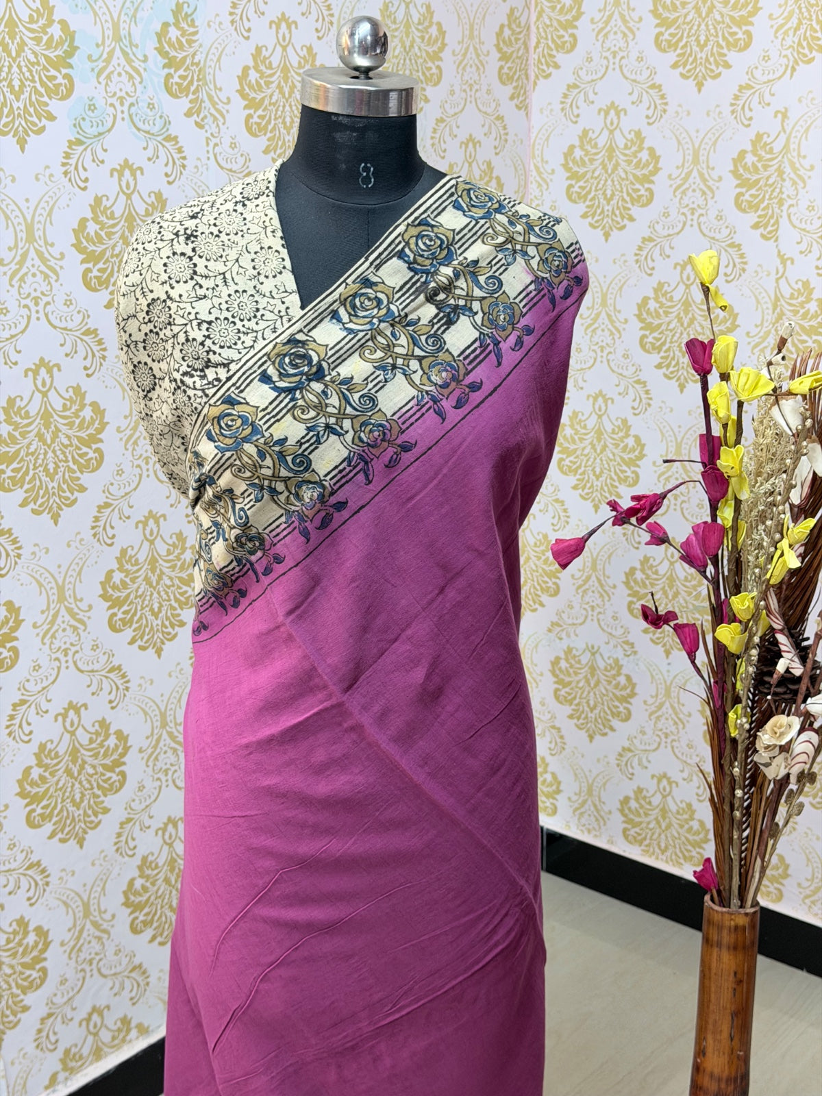 Kalamkari cottn Dyeing  S24