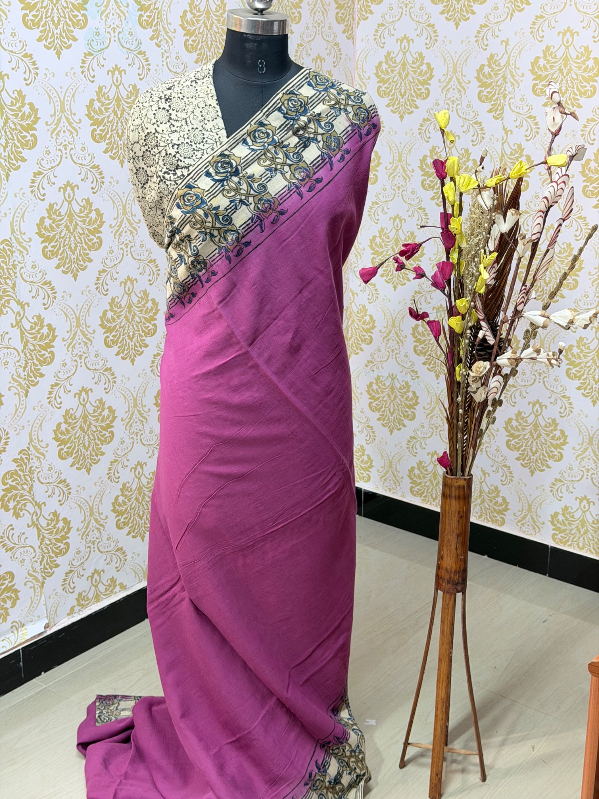 Kalamkari cottn Dyeing  S24